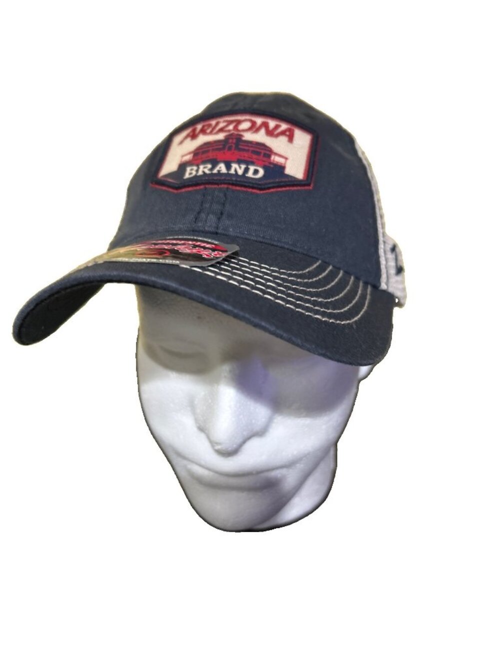 NEW Arizona Wildcats Navy Red Blue Embroidered Colosseum  Cap Trucker Hat